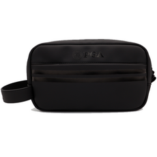 PGA 雙拉鍊高爾夫手拿包 214, 黑色, 1個