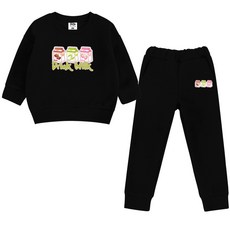 KIDSCREW 兒童飲料圖案上下套裝