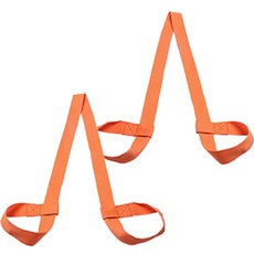 오늘의요가 요가매트 스트랩 2p, 오렌지, 2개