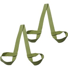 오늘의요가 요가매트스트랩, 올리브, 2개