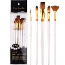 XINBOWEN Thezonet 藝術畫筆套組白色, 1套