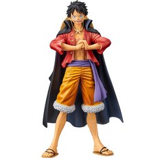 BANPRESTO One Piece DXF The Grand Line 系列和之國 4 th Monkey D 路飛公仔, 1個
