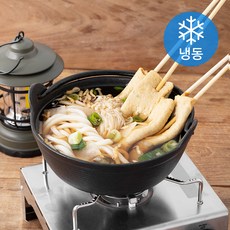 앙트레쿠킹박스 꼬치어묵 우동전골 밀키트 2인분 (냉동), 905g, 1개
