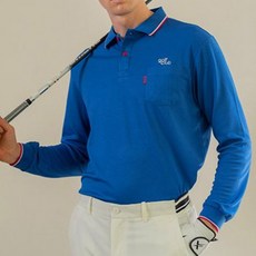 DAKUANG 男士長袖Delight高爾夫刺繡Polo衫 E09JKA_JL4369