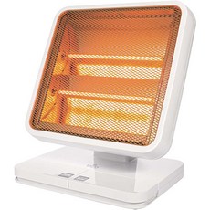 고스 발터치 석영관 전기히터, 화이트, GSH-F7601W