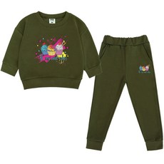 KIDSCREW 兒童款甜美蛋糕運動休閒套裝