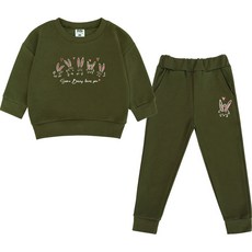 KIDSCREW 兒童款 Love Rabbit 運動上下套裝