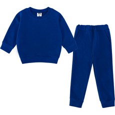 KIDSCREW 兒童素色運動服上下套裝