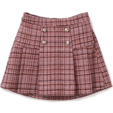 renoma KIDS 女孩褶skirt r2241S650