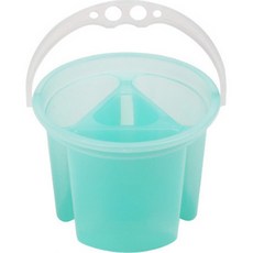 圓形分隔美術用洗筆水桶 S29, 4型