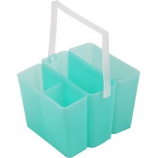 方形分隔美術用洗筆水桶 S25, 4型