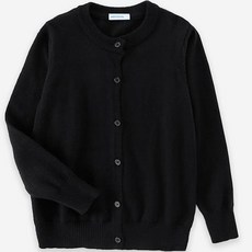 Individuel 兒童 Poin 基本款素色開襟衫