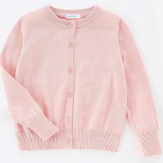 Individuel 兒童 Poin 基本款素色開襟衫