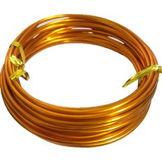 마다꾸미 수공예 컬러 철사 2.5mm, 1개, 60 딥 골드