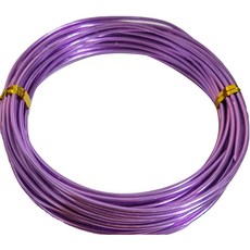 MaDaKkuMi 手工彩色鐵絲 2mm, 45紫色, 1個