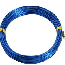 Mada Ggumi 手工彩色鐵絲 1mm, 1個, 03 寶藍色