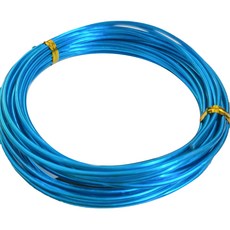 문구담 수공예 컬러 철사 2mm, 37블루, 1개