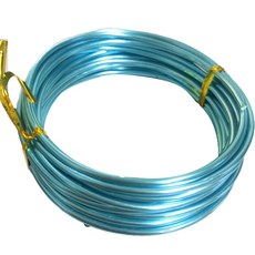 마다꾸미 수공예 컬러 철사 2.5mm, 1개, 51 스카이