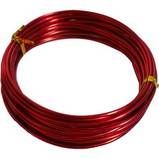 문구담 수공예 컬러 철사 2mm, 40레드, 1개