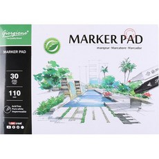 조르조네 마커펜 전용 접착식 노트패드 스케치북, 1개