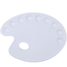 便攜式油畫調色板 P172 1型, 1個, 10格