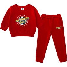 KIDSCREW 兒童帥氣男孩運動上下身套裝