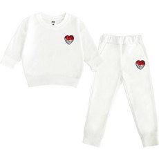 KIDSCREW 兒童True Love運動上衣褲子套裝