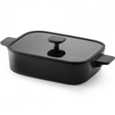 LocknLock 樂扣樂扣 Square長方形IH爐適用湯鍋, 22*28cm, 黑色