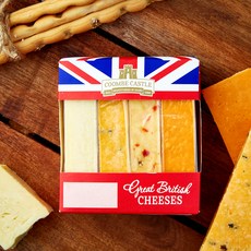 쿰캐슬 브리티쉬 셀렉션 치즈 4종 세트, 1세트