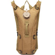 오티온 여행용 캔버스 등산 백팩 3L, 카키