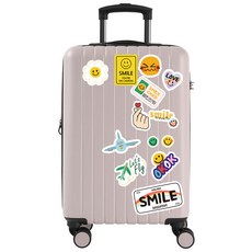 트래커 마카론 스마일 기내형 캐리어 20인치