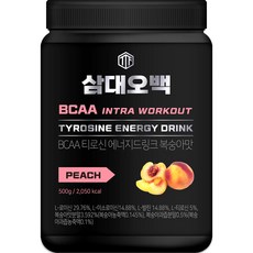 TTF 酪氨酸BCAA保健粉 蜜桃風味, 1罐, 500g