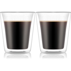 보덤 캔틴 더블월 글라스 0.2L, 혼합색상, 2개