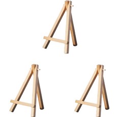 Greeming Tool 迷你原木畫架 3入