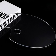 Dasababa 繪圖壓克力調色板橢圓形 3 毫米 L, 一格, 1個