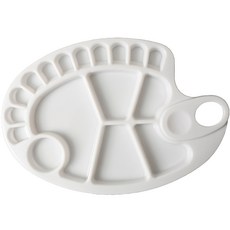 Dasababa 塑膠調色盤, 17格, 1個