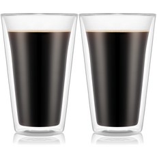 Canteen雙壁玻璃杯 0.4L, 2個, 單色