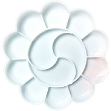 Eden Stole水彩調色盤 專家用 梅花設計 多格 12號 樣式, 13格, 1個