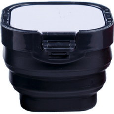 Eden Stole水彩調色盤 專家用 水桶筆筒兩用 黑色, 16格, 1個