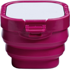 Eden Stole水彩調色盤 專家用 水桶筆筒兩用 玫瑰紅, 16格, 1個