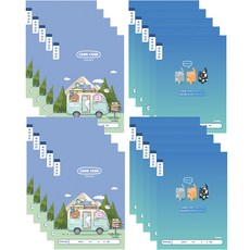 ibis 提名性小學1-2韓國註釋12201 20p套組, 隨機發貨, 1套