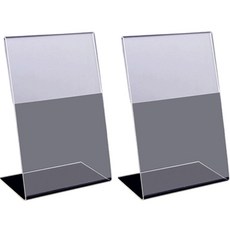 安藤L型壓克力桌卡, 2個