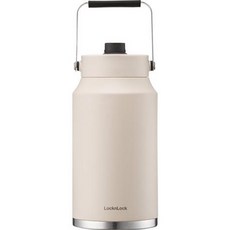 LocknLock 樂扣樂扣 Slo手提保冰水壺, 4L, Sand Beige