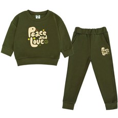 KIDSCREW 兒童 N LOVE 運動上下衣套裝