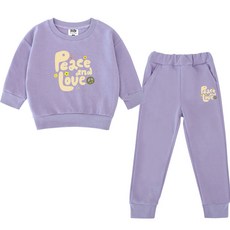 KIDSCREW 兒童 N LOVE 運動上下衣套裝