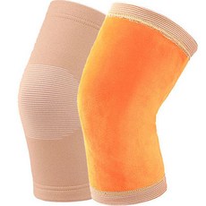 作戰市集 護膝 左右一組 全天鵝絨 米色, 1個