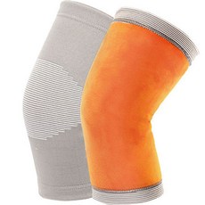 作戰市集 護膝內搭褲 雙入組 全絲絨 灰色, 1個