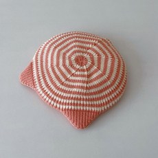 Dolphin whale 兒童貓耳條紋貝雷帽