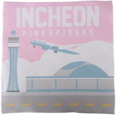 興國人壽 INCHEON 手巾, 多色, 1個