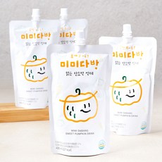 미미다방 맑은 단호박 식혜, 4개입, 420ml